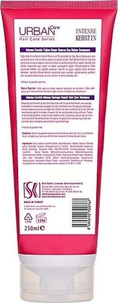Urban Care Intense Keratin 250 ml Şampuan