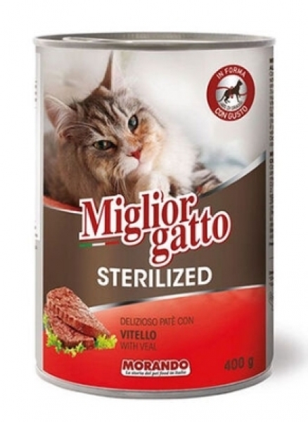 Miglior Gatto Dana Etli Kısırlaştırılmış 400 gr Kedi Maması