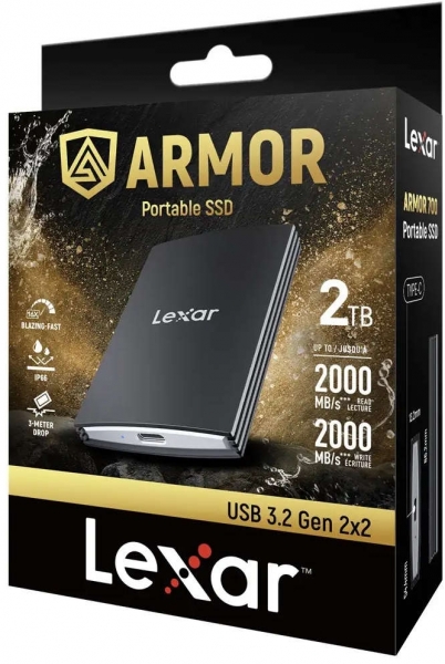 Lexar Armor 700 Portable SSD (4 TB)