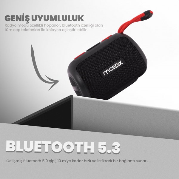 Moodix HO23T10 Bluetooth Hoparlör