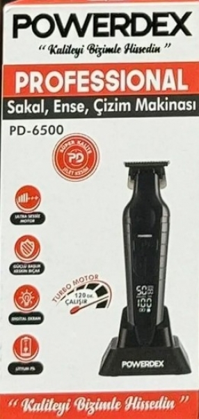PowerDex PD-6500 Sakal Kesme Makinesi