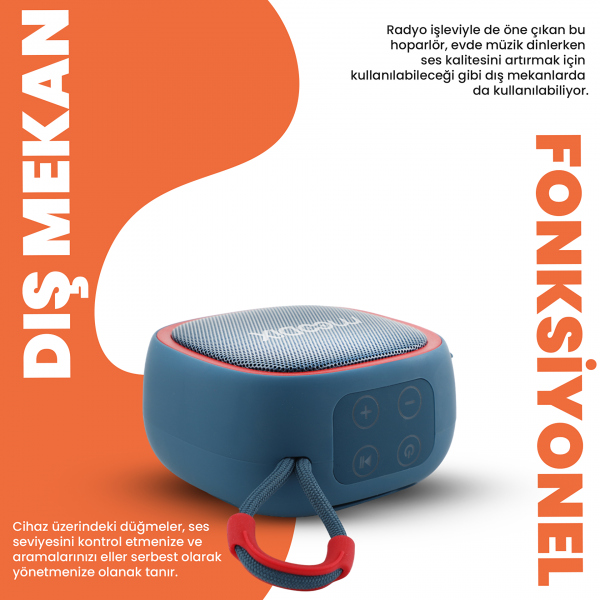 Moodix KI23KS659 Bluetooth Hoparlör