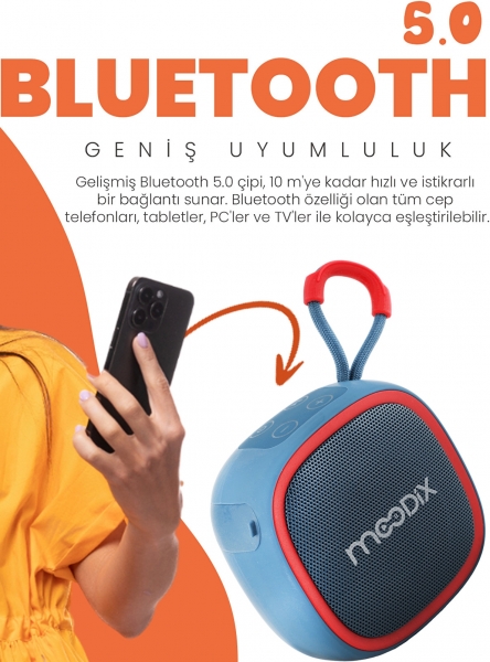 Moodix KI23KS659 Bluetooth Hoparlör