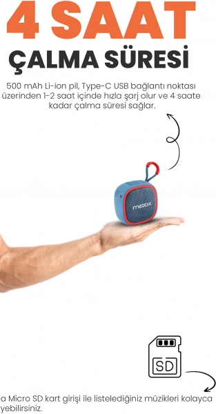 Moodix KI23KS659 Bluetooth Hoparlör