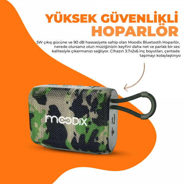 Moodix KI23TM02 Bluetooth Hoparlör