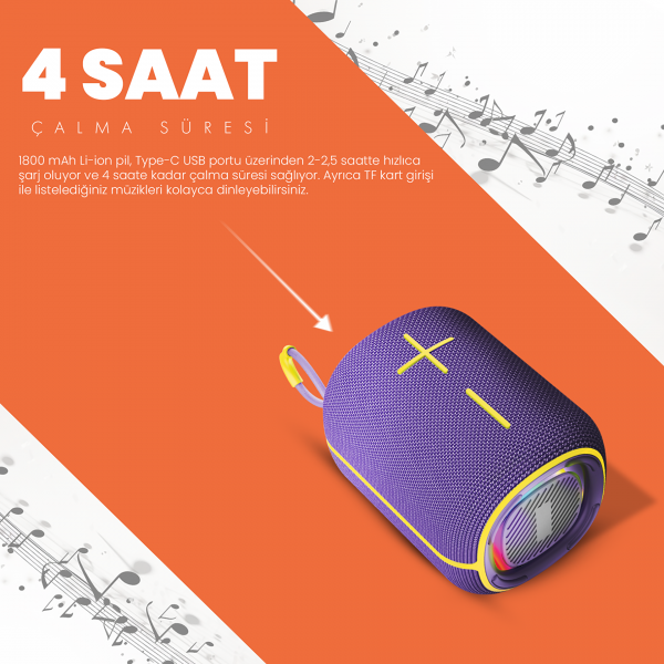 Moodix KI23KSV6 Bluetooth Hoparlör