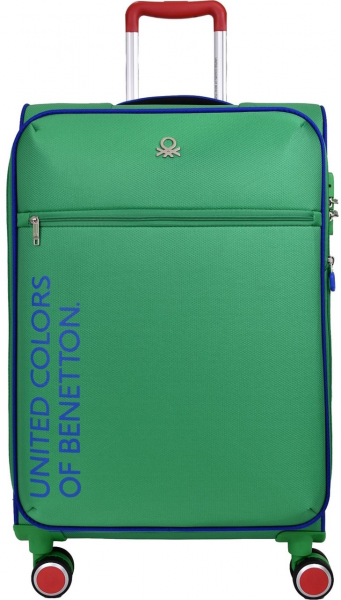 United Colors Of Benetton BNT2100 Ultra Light Hafif Lüx Kumaş Büyük Boy Valiz