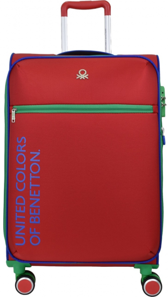 United Colors Of Benetton BNT2100 Ultra Light Hafif Lüx Kumaş Büyük Boy Valiz