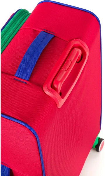 United Colors Of Benetton BNT2100 Ultra Light Hafif Lüx Kumaş Büyük Boy Valiz