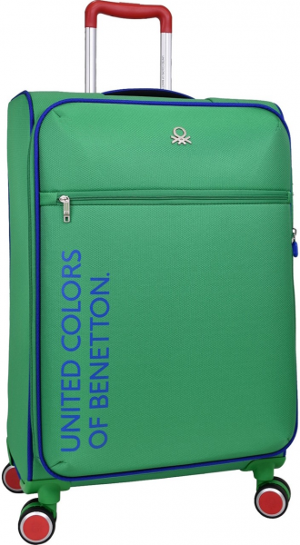 United Colors Of Benetton BNT2100 Ultra Light Hafif Kumaş 3'lü Valiz Seti