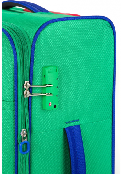 United Colors Of Benetton BNT2100 Ultra Light Hafif Kumaş 3'lü Valiz Seti