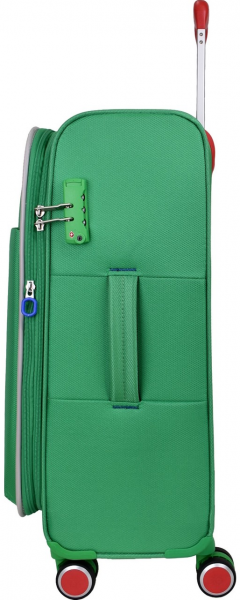 United Colors Of Benetton BNT2200 Büyük ve Orta Boy Ultra Light Hafif Lüx Kumaş 2'li Valiz Seti