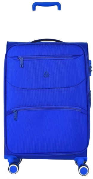 United Colors Of Benetton United Colors of Benetton BNT2400 Ultra Light Kumaş Büyük ve Kabin Boy 2'li Valiz Seti