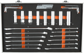 Brüder Mannesmann M98432 Lokma Takımı