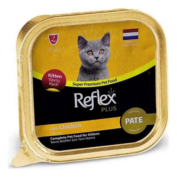 Reflex Plus Kitten Pate Tavuklu Yavru 85 gr Kedi Maması
