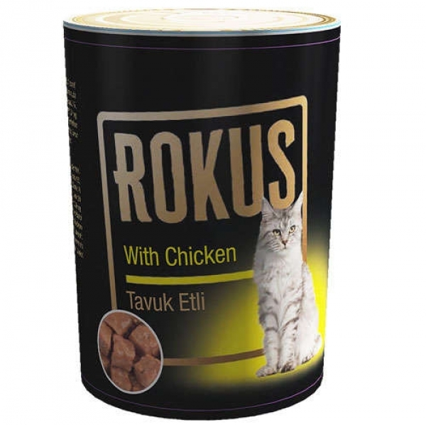 Rokus Adult Tavuk Etli 410 gr Kedi Maması