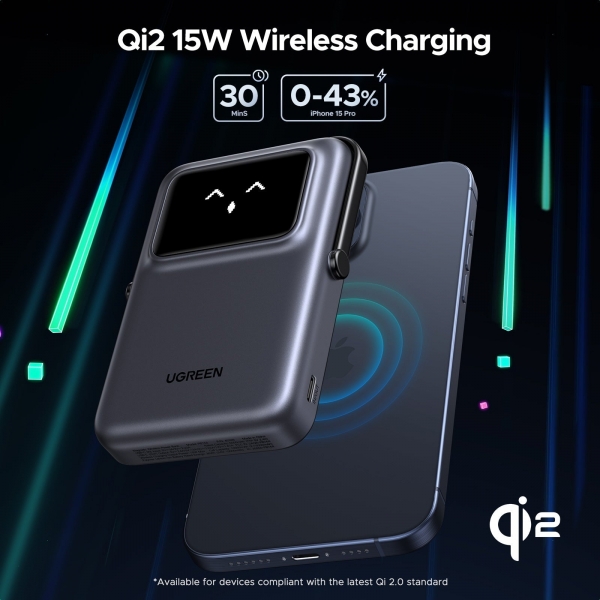 Ugreen Uno Magnetic 7.5W 10000 mAh Powerbank