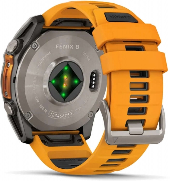 Garmin Fenix 8 51mm Sapphire Aktivite Saati