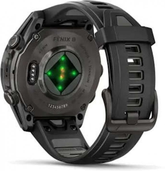 Garmin Fenix 8 43mm Sapphire Titanium Aktivite Saati
