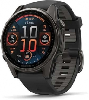 Garmin Fenix 8 43mm Sapphire Titanium Aktivite Saati
