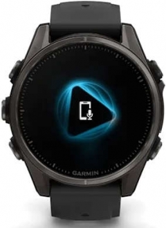 Garmin Fenix 8 43mm Sapphire Titanium Aktivite Saati