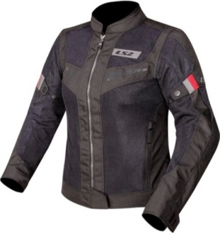 LS2 Blade Kırmızı-Siyah Motosiklet Montu