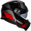 AGV Tourmodular Multi Plk Perception Black Red resim