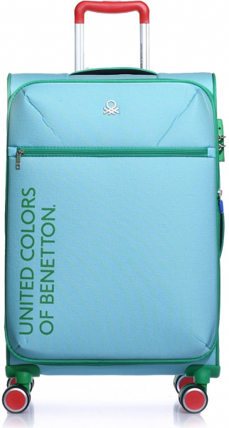 United Colors Of Benetton BNT2100 Ultra Light Hafif Lüx Kumaş Orta Boy Valiz