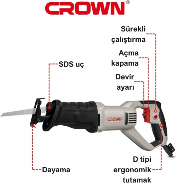 Crown CT15258 Tilki Kuyruğu