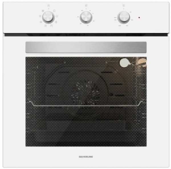 Silverline Beyaz Ankastre Set CS5629W01 + BO6503W01 + 3373 Misto