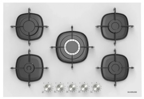Silverline Beyaz Ankastre Set CS5622W01 + BO6504W01 + 3373 Misto