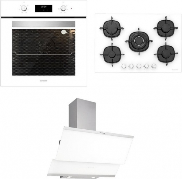 Silverline Beyaz Ankastre Set CS5365W01 + BO6502W01 + 3420 Classy 90