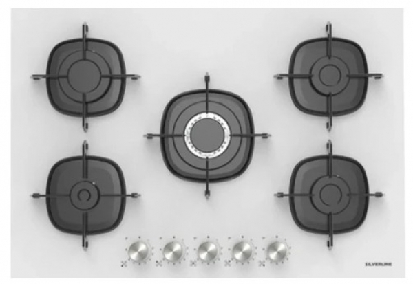 Silverline Sılverlıne Beyaz Ankastre Set CS5622W01 + BO6504W01 + 3420 Classy