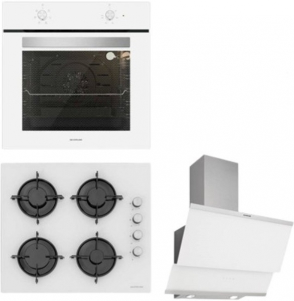 Silverline Beyaz Ankastre Set CS5349W01 + BO65E1W01 + 3420 Classy 60