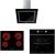 Teka Siyah Ankastre Set TB 6415 + HLB 8400 BK + DLV 68660 BK