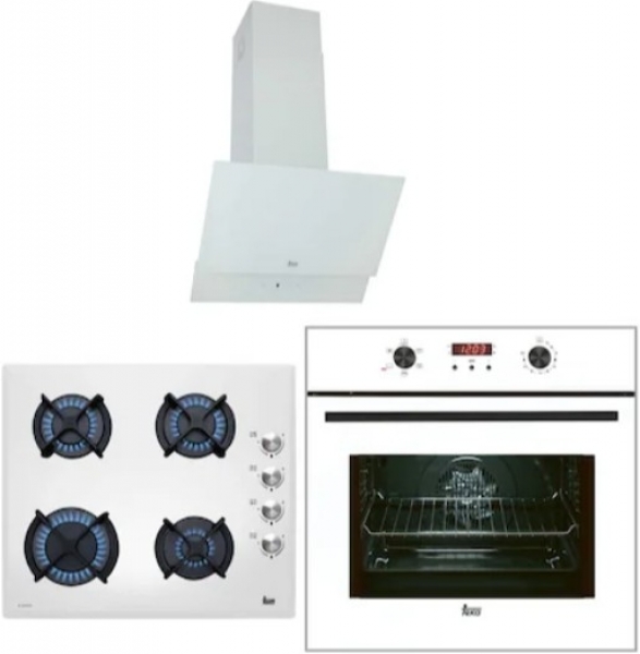 Teka Chef 8 Beyaz Ankastre Set HL LUX 60 4G AI AL CI + HAK 627 B + TVT 60.1