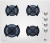 Teka Chef 8 Beyaz Ankastre Set HL LUX 60 4G AI AL CI + HAK 627 B + TVT 60.1