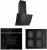 Teka Siyah Ankastre Set GBC 64002 KBC BK + HLB 840 SS + ATV 60