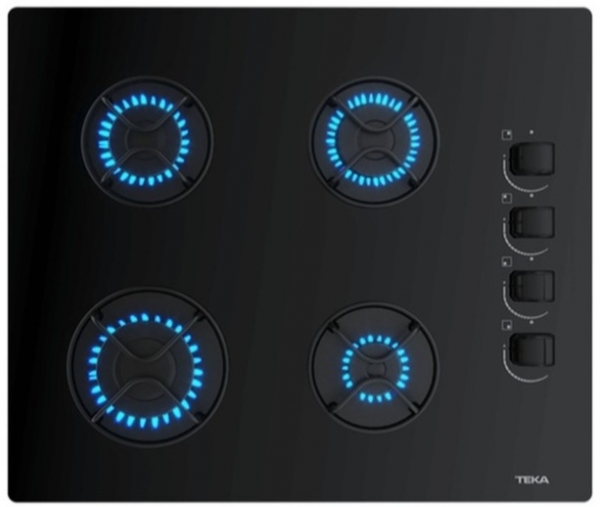 Teka Chef 5 Premium Siyah Ankastre Set GBE 64002 KBC BK + HAK 627 BK + ATV 60