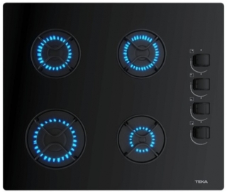 Teka Chef 5 Premium Siyah Ankastre Set GBE 64002 KBC BK + HAK 627 BK + ATV 60