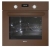 Ukinox Modern Kahverengi Ankastre Set Hera 60 + Cheff + Fairy