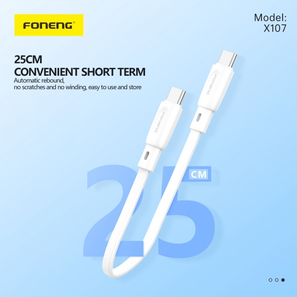 Foneng X107 60W Şarj Kablosu