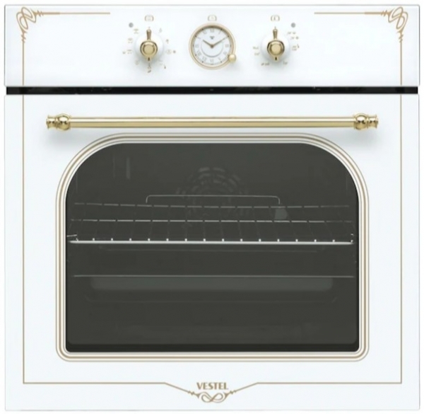 Vestel Rustik Beyaz Ankastre Set AO-6104 YRB + AF-7688 RB + AD-6002 RB