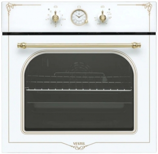 Vestel Rustik Beyaz Ankastre Set AO-6104 YRB + AF-7688 RB + AD-6002 RB