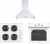 Vestel Rustik Beyaz Ankastre Set AO-6104 YRB + AF-7688 RB + AD-6002 RB
