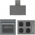 Vestel Gri Ankastre Set AO-65104 G + AF-6682 YG + AD-63340 G