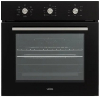 Vestel Siyah Ankastre Set AO-65104 S + AF-6682 YS + AD-63340 S