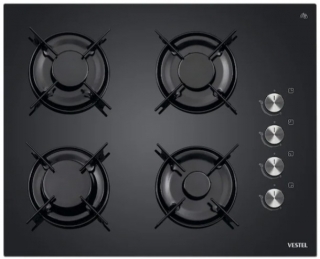 Vestel Siyah Ankastre Set AO-65104 S + AF-6682 YS + AD-63340 S