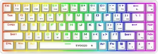 E-Yooso Z-686 Red Tri Mode Klavye