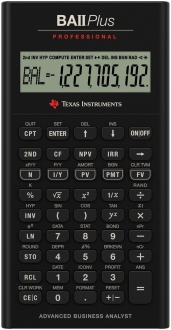 Texas Instruments BA II Plus Professional Finansal Hesap Makinesi